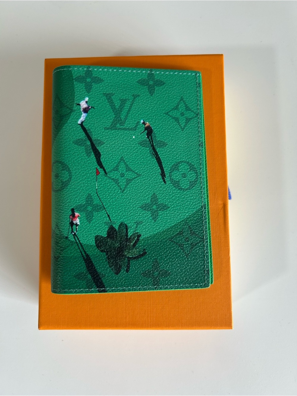 Louis Vuitton Golf Green Passport Holder